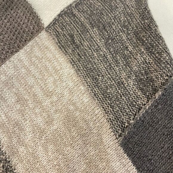 Chico's Drape Front Colorblock Cardigan Sweater 0 Small 00P XS Petite New - Picture 6 of 7